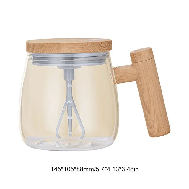 400Ml Effortless Blending: Portable Self-Stirring Coffee Mug - Perfect for Juice, Milk, Tea & More!