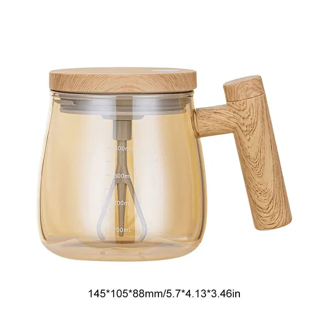 400Ml Effortless Blending: Portable Self-Stirring Coffee Mug - Perfect for Juice, Milk, Tea & More!