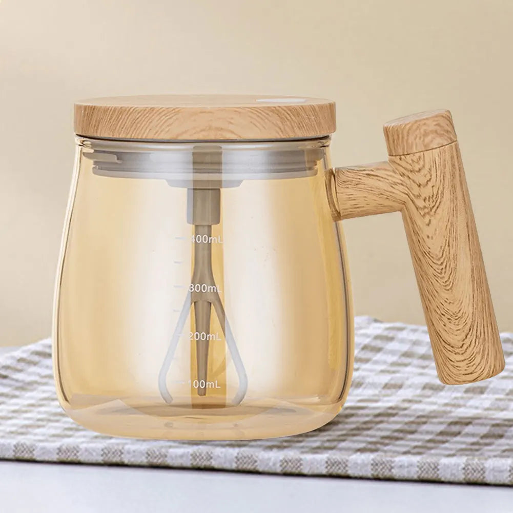 400Ml Effortless Blending: Portable Self-Stirring Coffee Mug - Perfect for Juice, Milk, Tea & More!