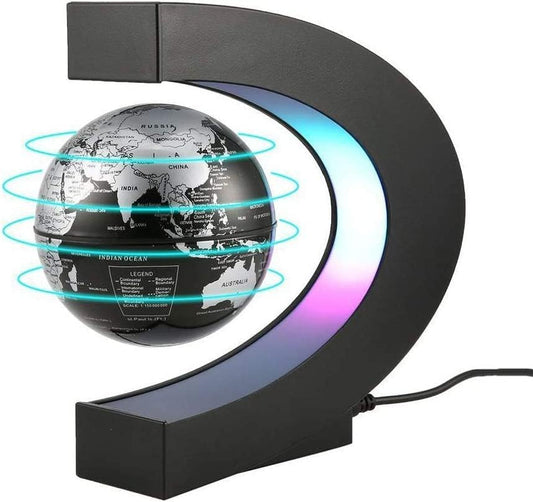 GloboLift: Magnetic Levitating Globe with LED Light